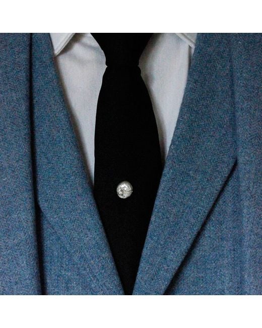 Lee Renee Gray Fox Lapel Pin – Sleeping for men