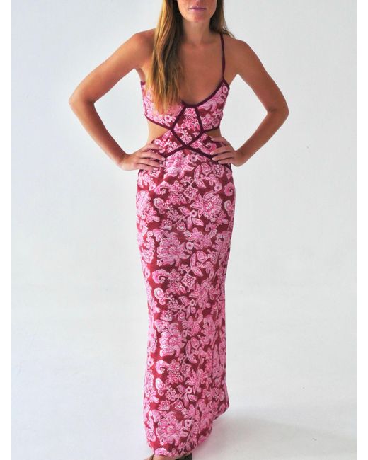 Mind Traveler Purple Ona Dress
