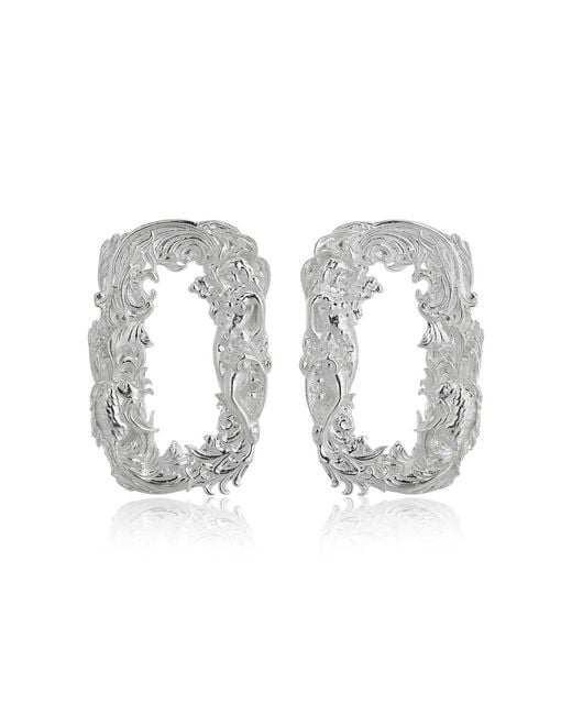 Stefan Tiron Metallic Juliet Silva Earing