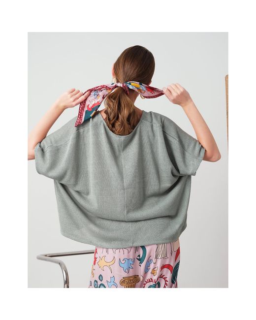 Iodes Red Amalfi Mini Foulard