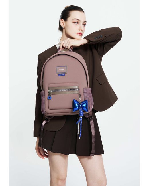 Maison Anje Brown My Petite Backpack