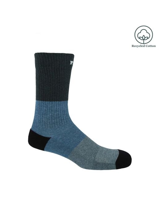 Peper Harow - Made in England Blue Recycled Sport Socks – Bundle for men
