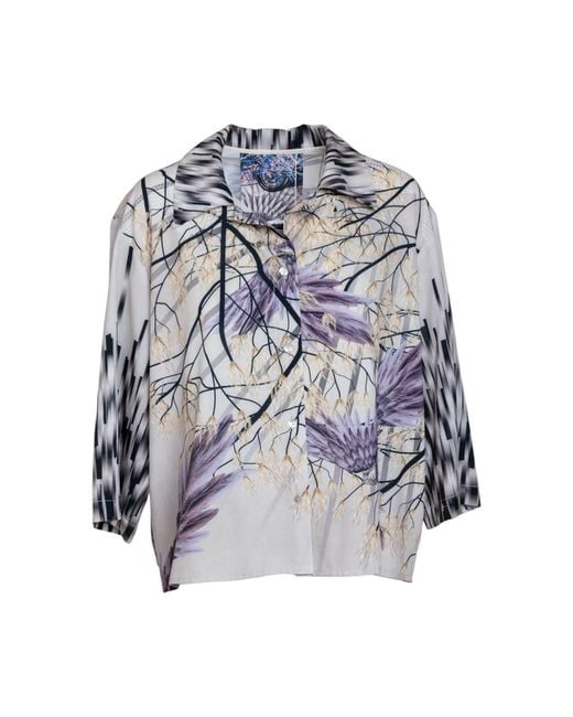 ARTISTA Blue Rizz Blouse
