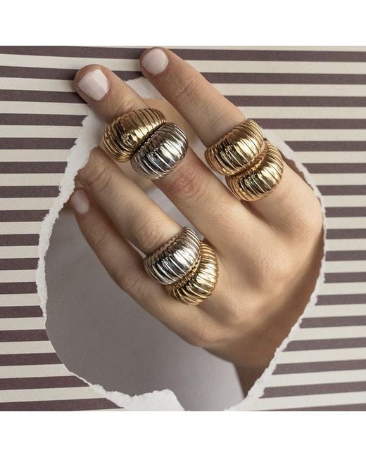 Zepplin the Label Metallic Eos Ring