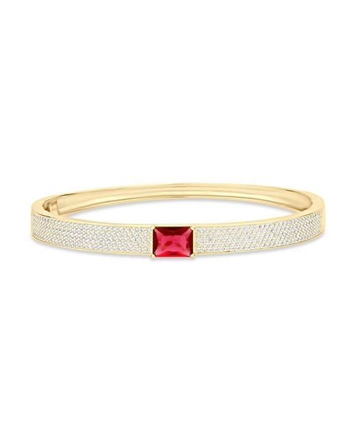 SHYMI Multicolor Pave Bangle With Stone