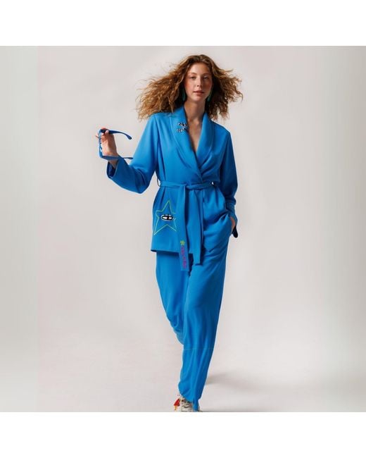 King Naked Blue Heartbeat Pants