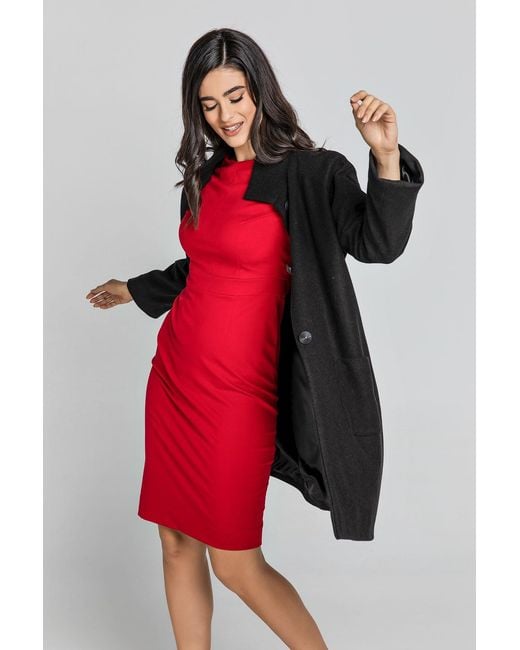 Conquista Black Blend Coat By