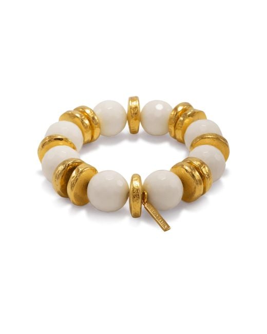 Jaredjamin Metallic Olivia Stretch Bracelet