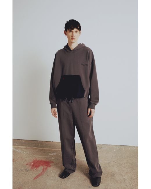 Pcfg Black Your Itch Two Cord Hoody for men