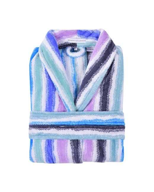 Bown of London Blue Dressing Gown