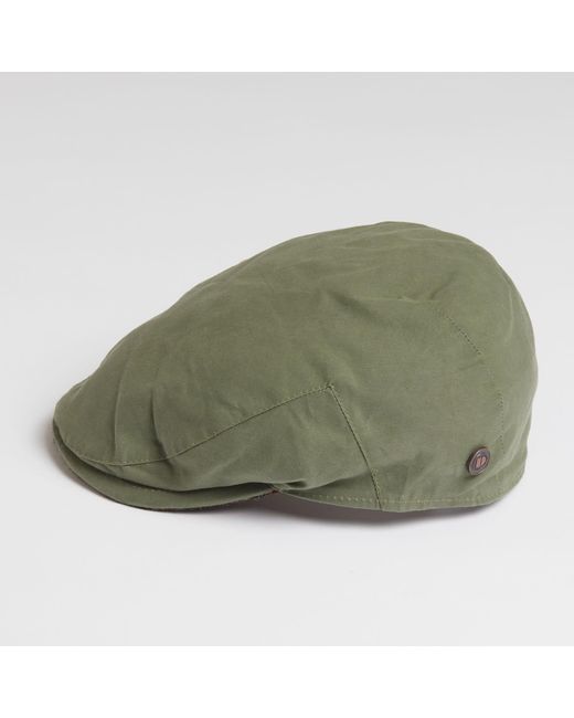 Dasmarca Hats Green Finley Moss Italian Waterproof Cap for men
