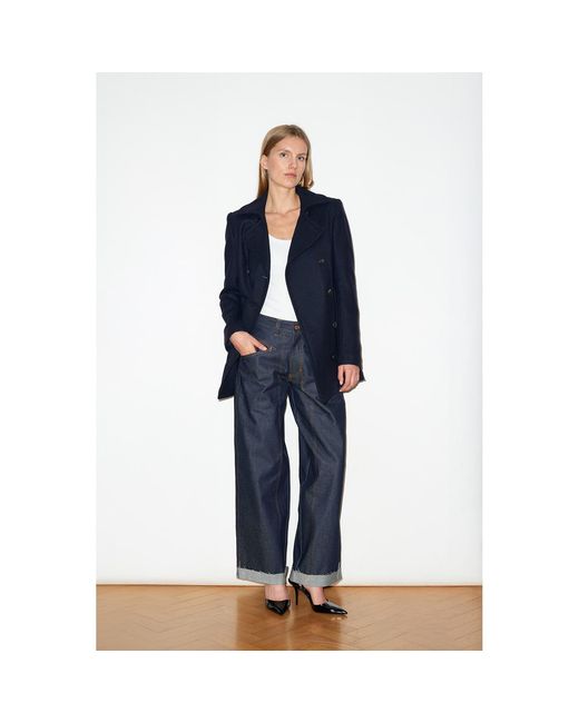 Hegarty Blue Pea Coat
