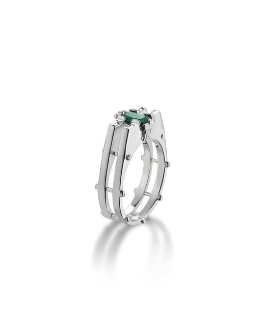 Stefan Tiron Metallic Saint Silva Ring