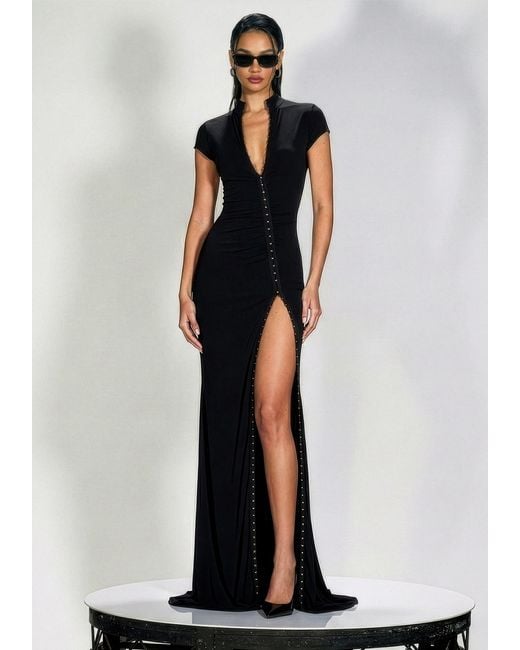 Khéla the Label Black Risk It All Maxi Dress