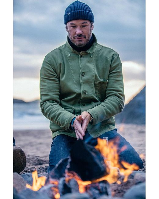 &SONS Trading Co Green Carver Jacket for men