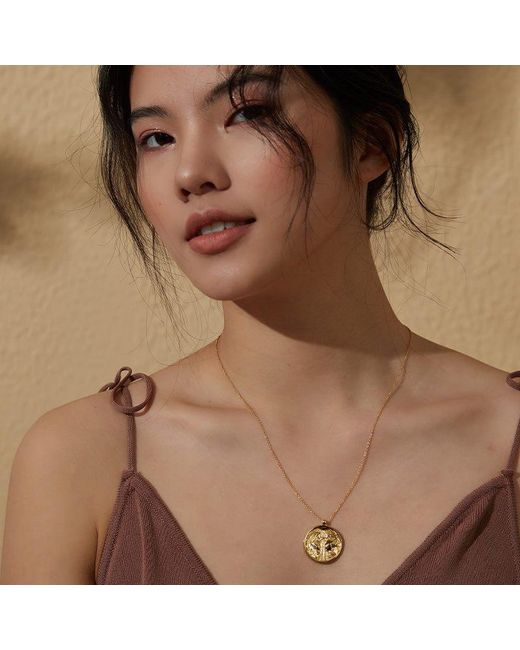 Aurozia Metallic Tarot The Lovers Necklace