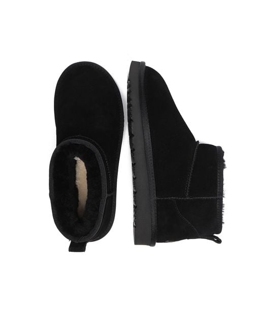 EverAu Australia Black Finch Ultra Mini Classic Boots