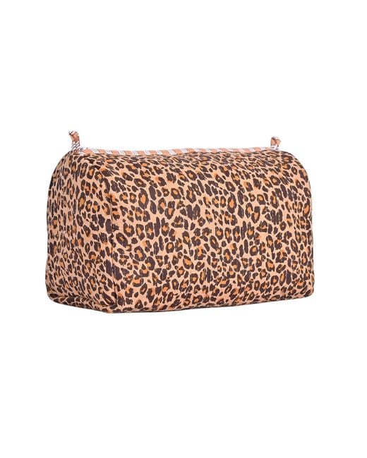 Conscious Yoga Collective Pink Neutrals The Leopard Cotton Travel Set