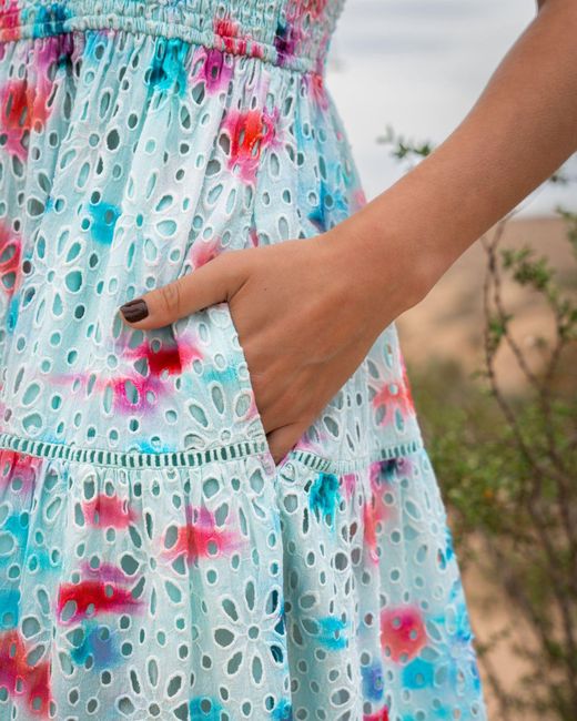 Change of Scenery Blue Kristen Dress