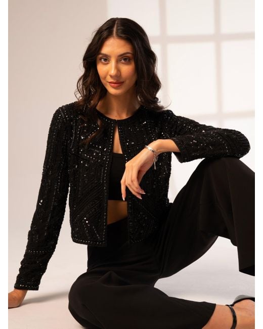 Rose & Nancy Black Briar Jacket