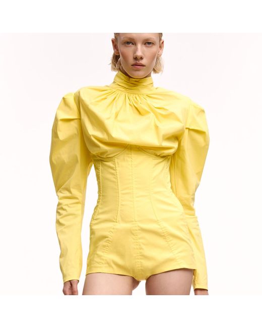 Serotoninn Yellow Corset Body