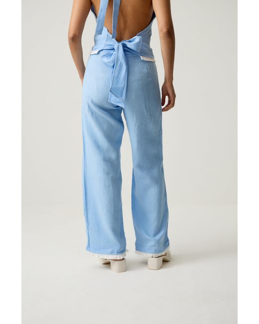 Imaura Blue Beyond The Wallflower Trousers