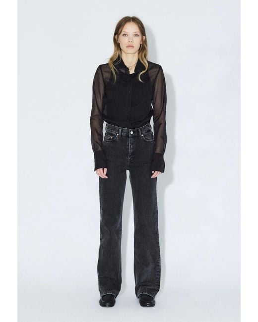 Dr. Denim Blue Echo High Straight