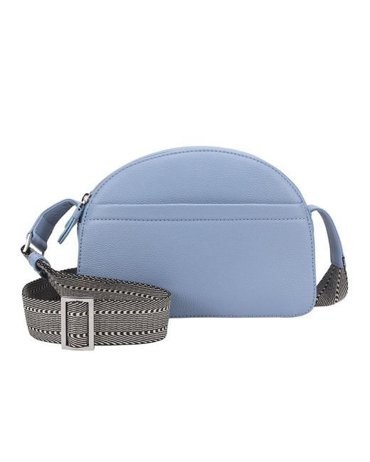 Lloyd Baker Blue Lucille Leather Crossbody Bag