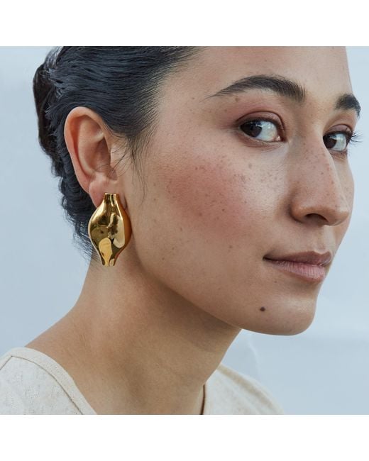 Biko Jewellery Metallic Amphora Studs