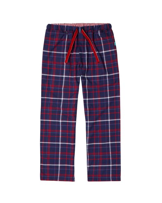 Lounge Blue Soft, Breathable Organic Brushed Cotton Loungewear Trousers for men