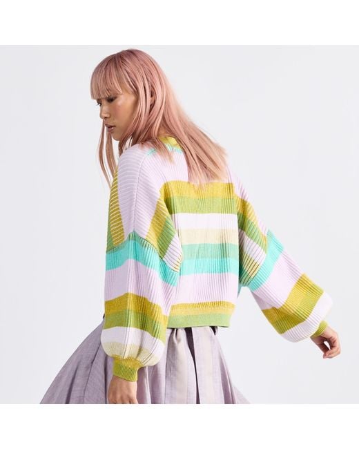 Dref Yellow Gelato Cardigan