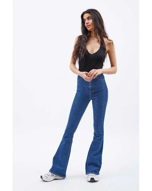 Dr. Denim Blue Moxy High Flare