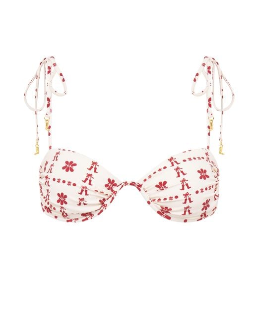 Wild Lovers Pink Cowgirl Crush Bikini Top
