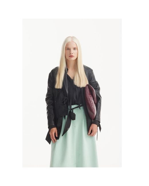 Julia Allert Black Versatile Transformable Handmade Tie-Belt