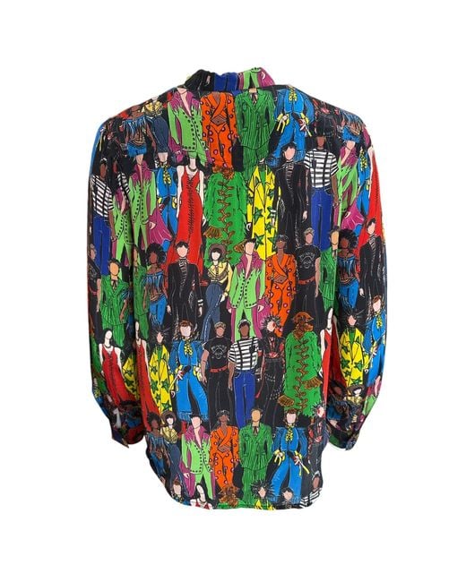 Any Old Iron Multicolor Heroes Printed Button Down Shirt