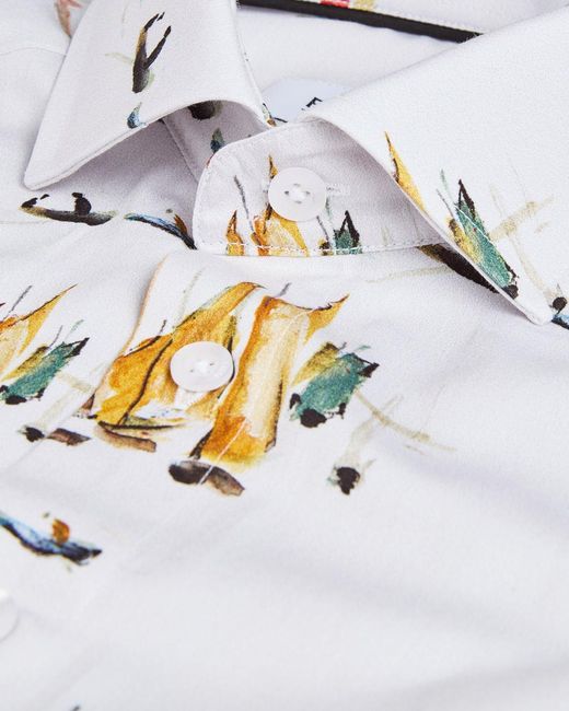 Blake Mill Blue Lowry: Yachts Shirt for men