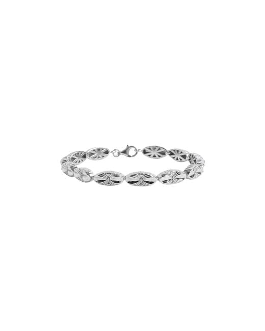 Gutta Design Metallic Shell Bracelet Plated