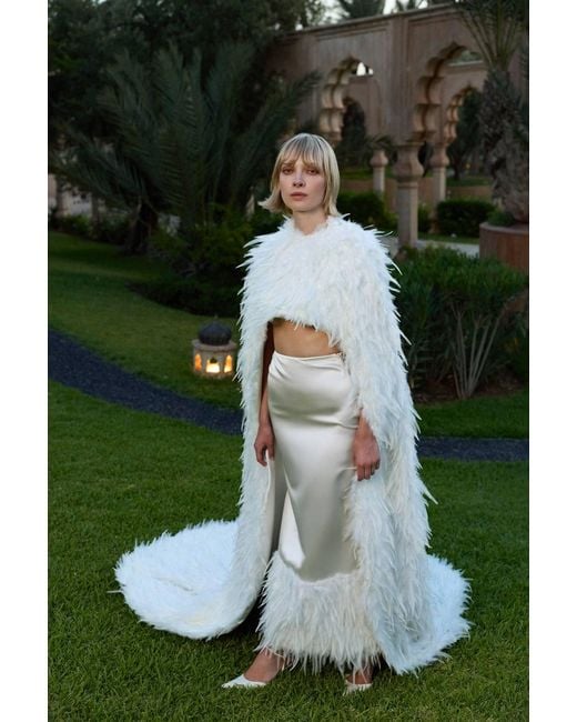 Syla Atelier White Şehper Skirt