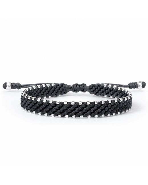Harbour Uk Blue British Connection Rope Bracelet for men
