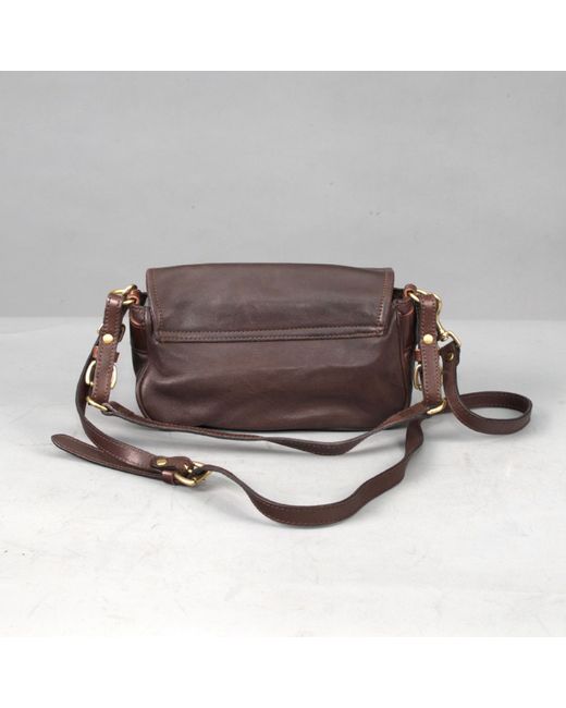 Rimini Brown Leather Crossbody Bag 'sofia'