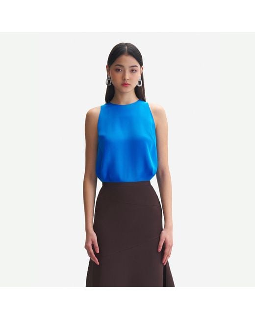Emma Wallace Blue Tide Top