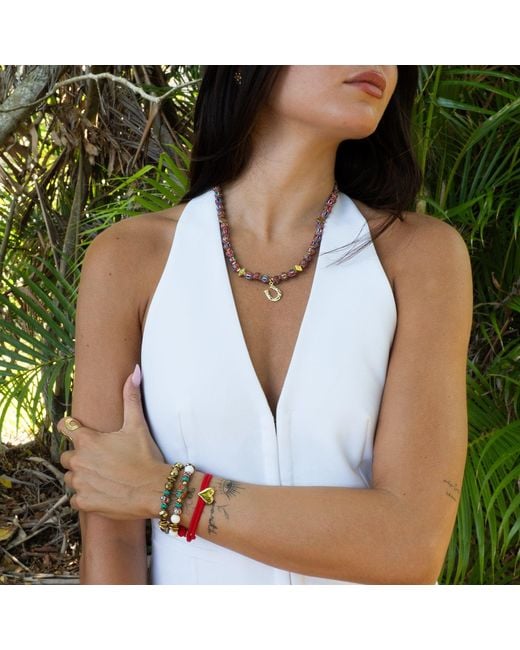 Ebru Jewelry Multicolor Coastal Bohemia Bracelet Set