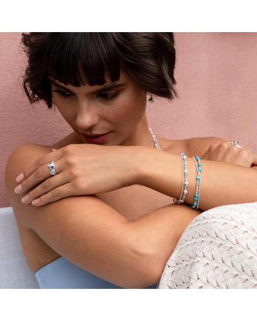 Dower & Hall Metallic Serenity Orissa Bracelet