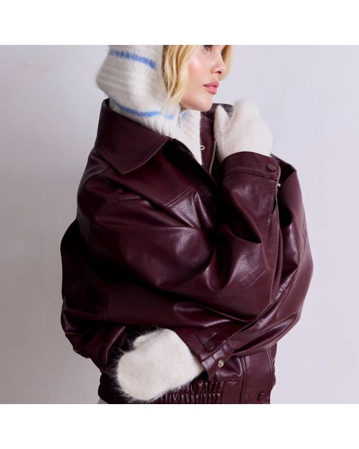 Arctic Fox & Co. White The Alpaca Mittens