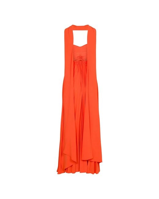 strapless open back dress Delficollective main image 1