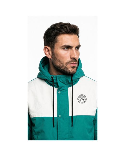 Chic Urban Greenwich Drift Zip Hoodie for men