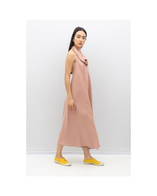 Bianca Popp Brown Bareback Dress