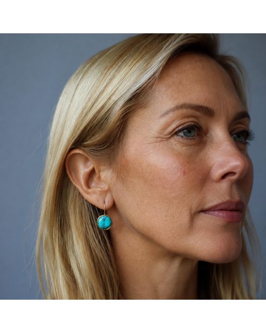 Hye Jane Jewelry Blue Parsons Earrings