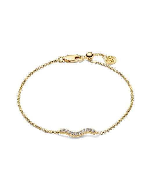 Sif Jakobs Jewellery Metallic Bracelet Ellera Waves