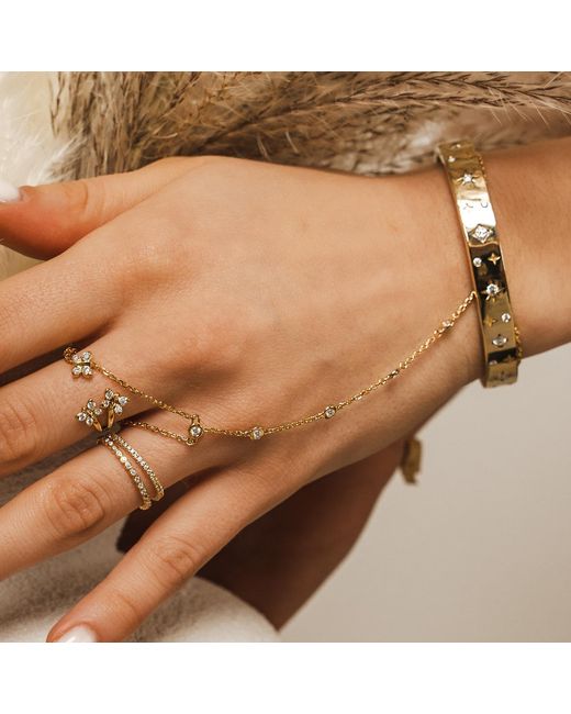 BLOOMTINE | Earth Angel HQ White Illuminess Star Starset Bangle